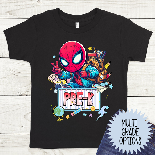 Spiderman Grade (MULTI GRADE OPTIONS) Full Color DTF Transfer