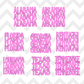 Pink Alabama Repeat (Mutli Options) Full Color DTF Transfer