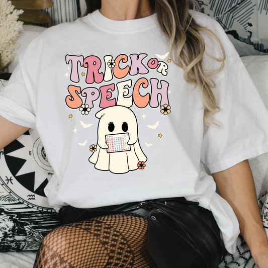 Trick or Speech Full Color DTF Transfer