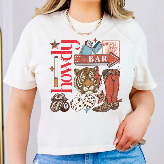 Howdy Full Color DTF Transfer