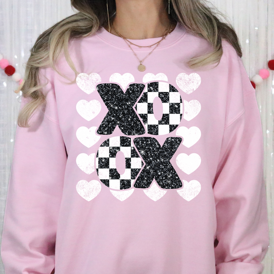 XOXO (Checkered O) Full Color DTF Transfer