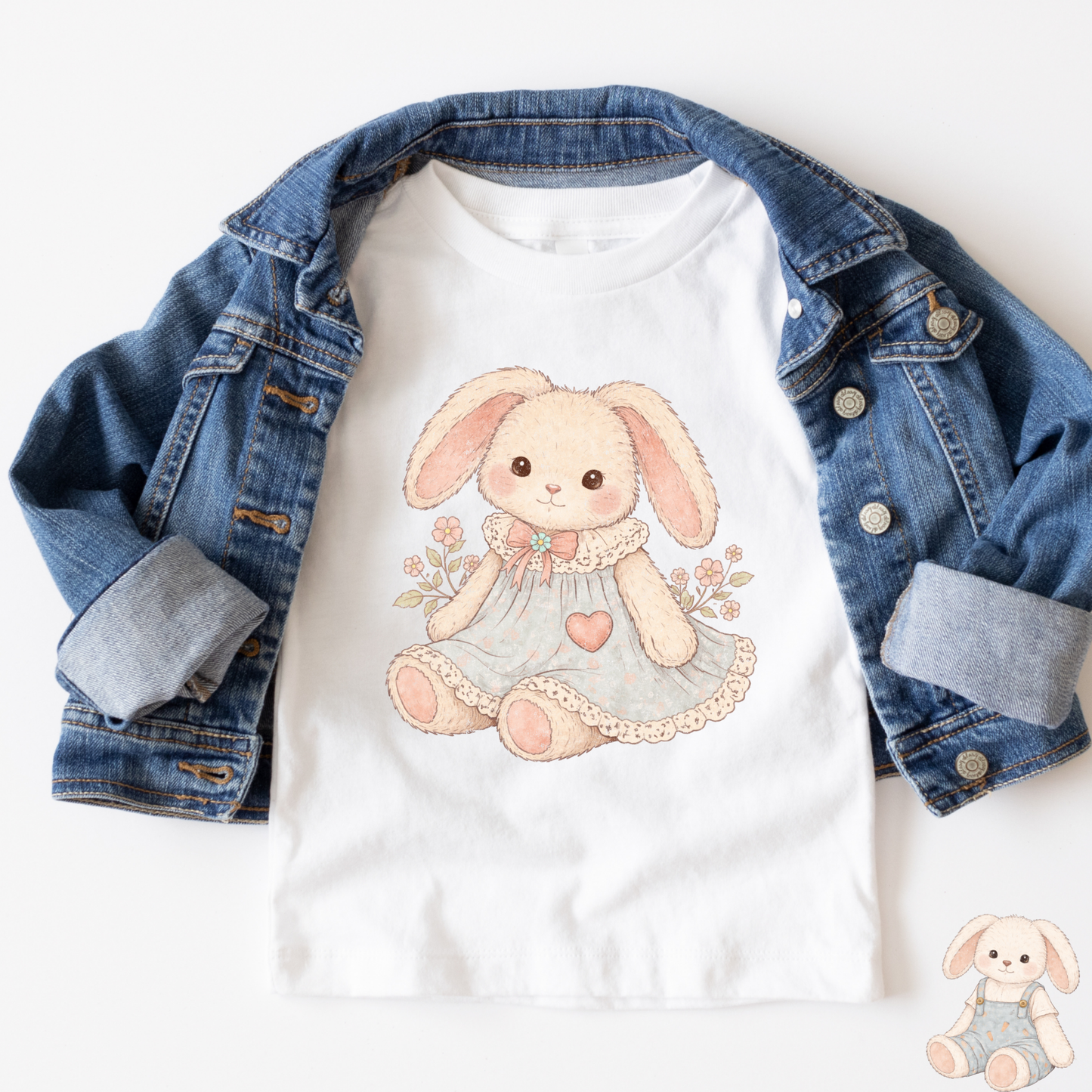 Easter Bunny (Boy/Girl Option) Full Color DTF Transfer