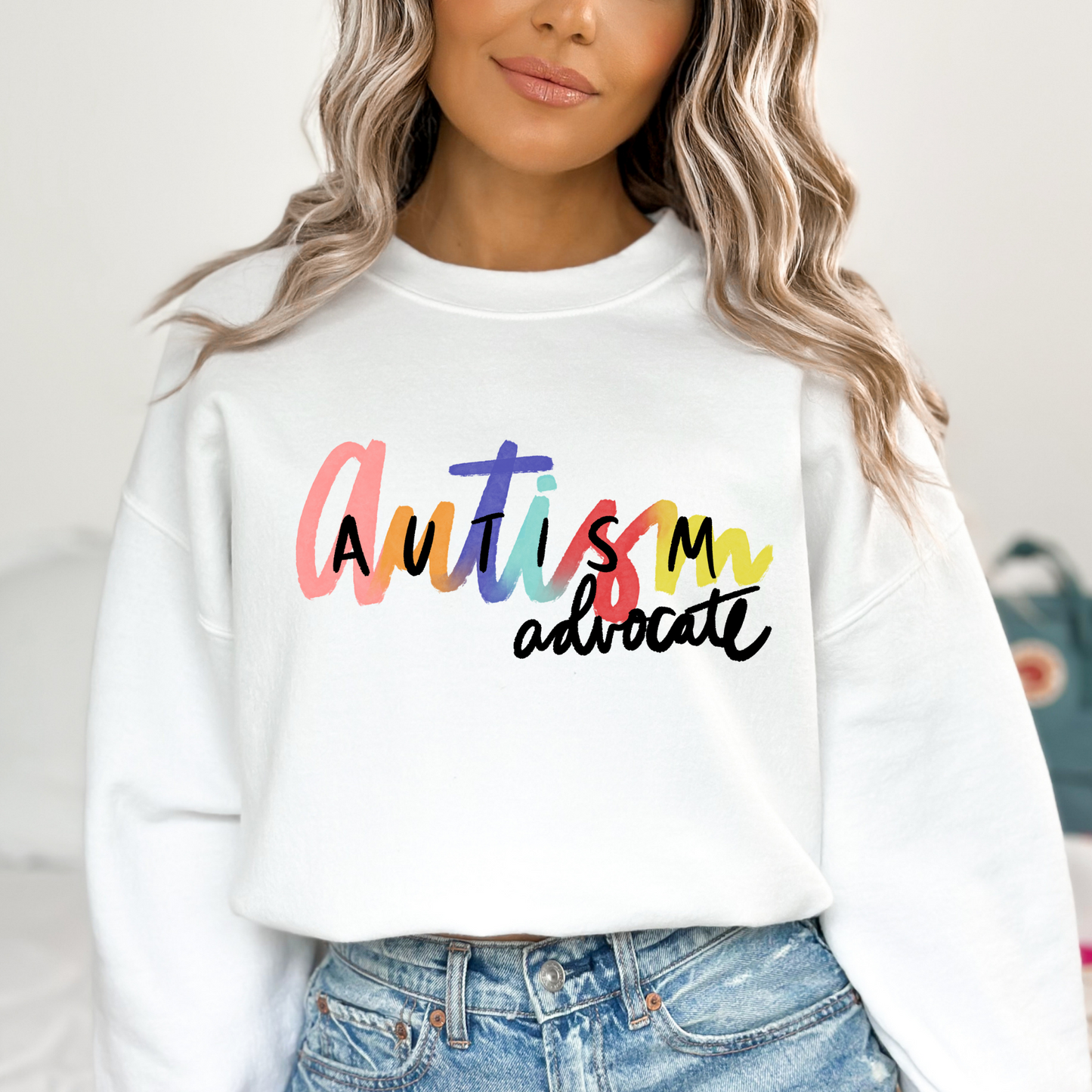 Autism Advocate Full Color DTF Transfer