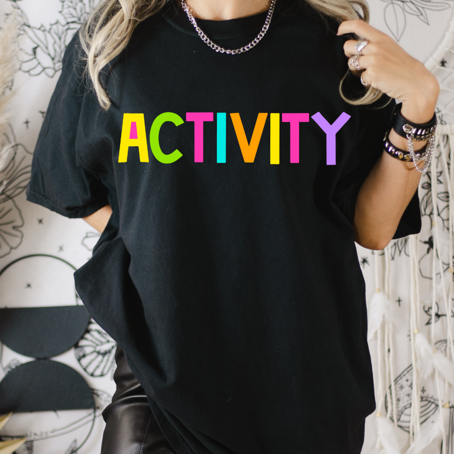 Activity Alpha Full Color DTF Transfer