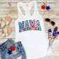 4th of July Theme Mama (Mini Option) Full Color DTF Transfer