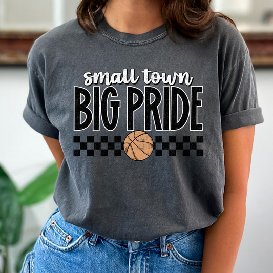 Basketball Small Town Big Pride Full Color DTF Transfer