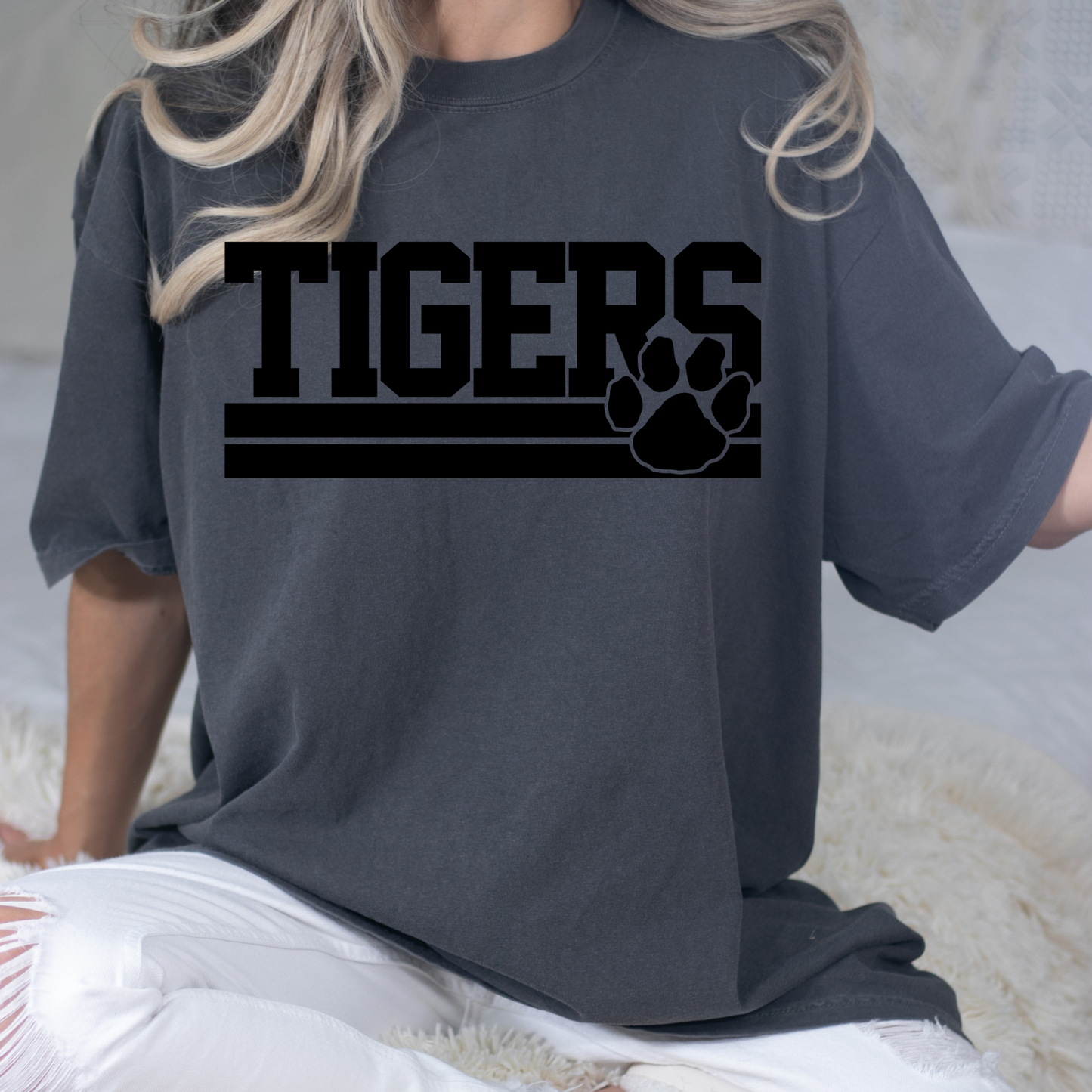 Tigers (Paw Print) Full Color DTF Transfer