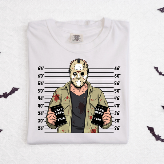 Jason Mugshot Full Color DTF Transfer