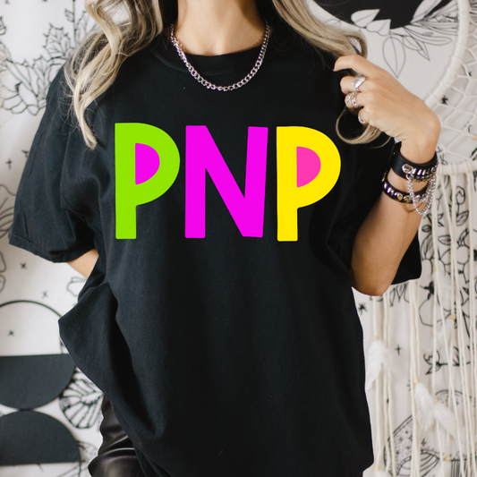 PNP Neon Alpha Full Color DTF Transfer