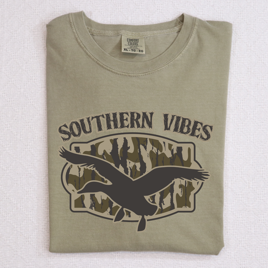 Southern Vibes Camo Full Color DTF Transfer