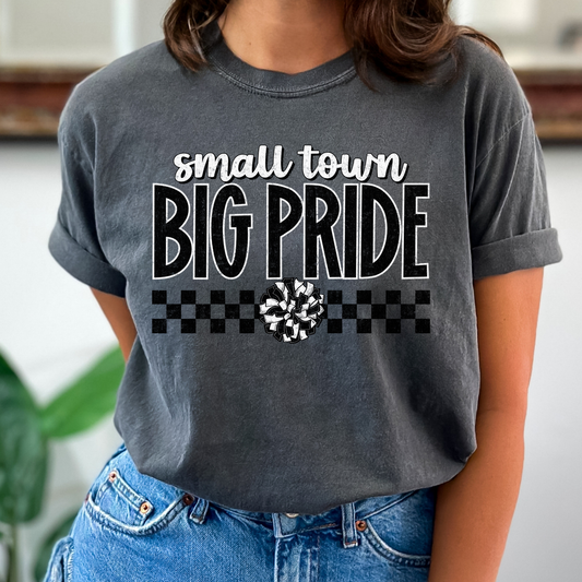 Cheer Small Town Big Pride Full Color DTF Transfer