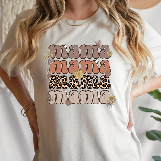 Mama Retro Full Color DTF Transfer