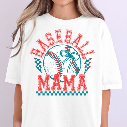 Baseball Mama Full Color DTF Transfer