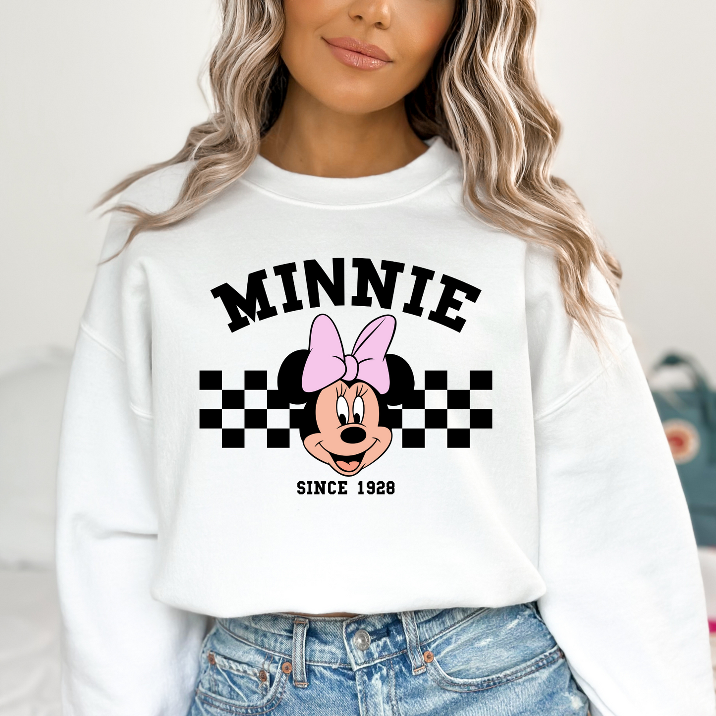 Minnie Mouse Since 1928 (MULTI CHARACTER OPTIONS) Full Color DTF Transfer