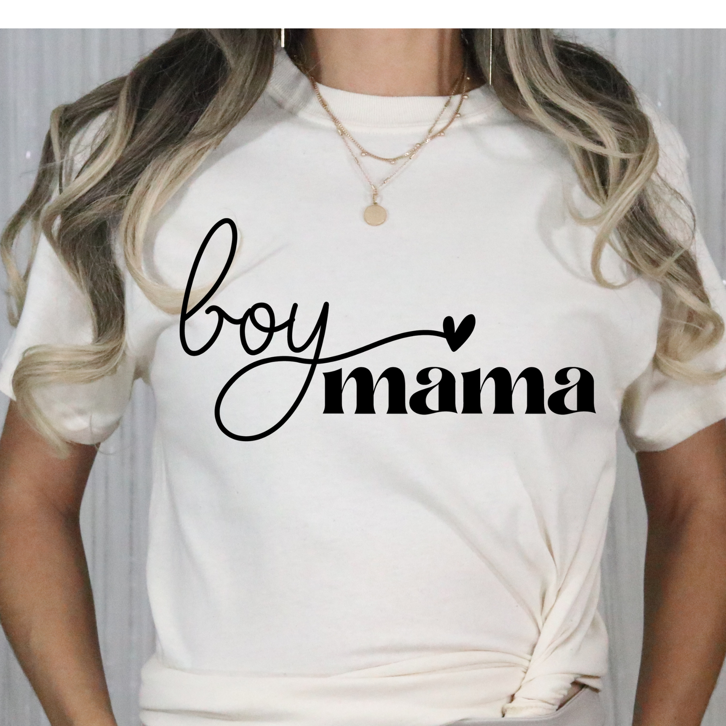 Boy Mama Color DTF Transfer