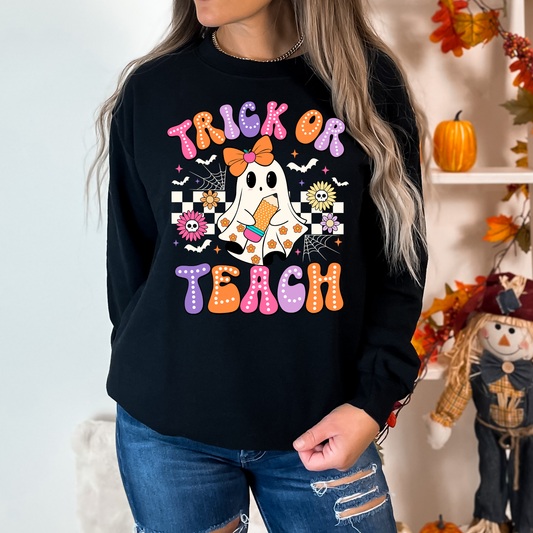 Trick or Teach Full Color DTF Transfer