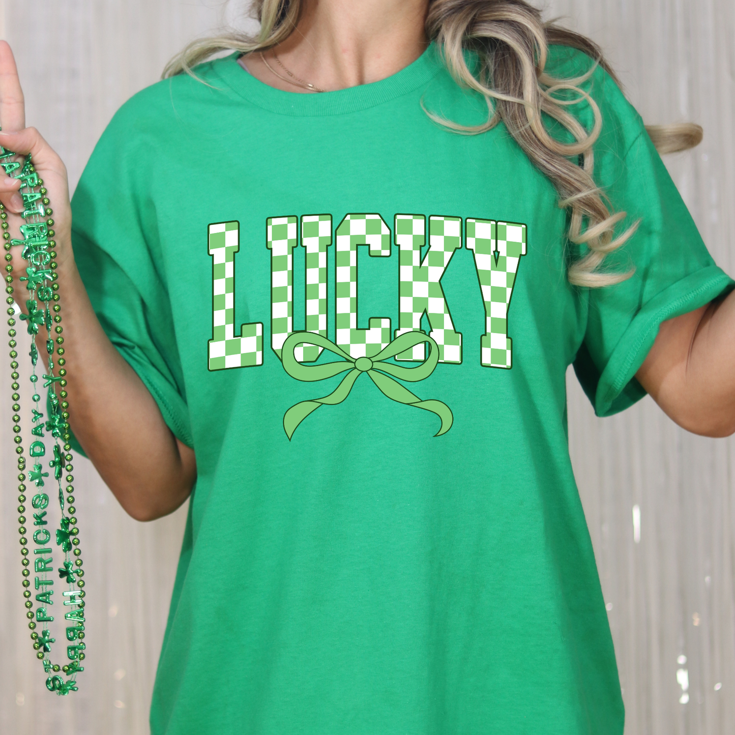Lucky (Checkered) Full Color DTF Transfer