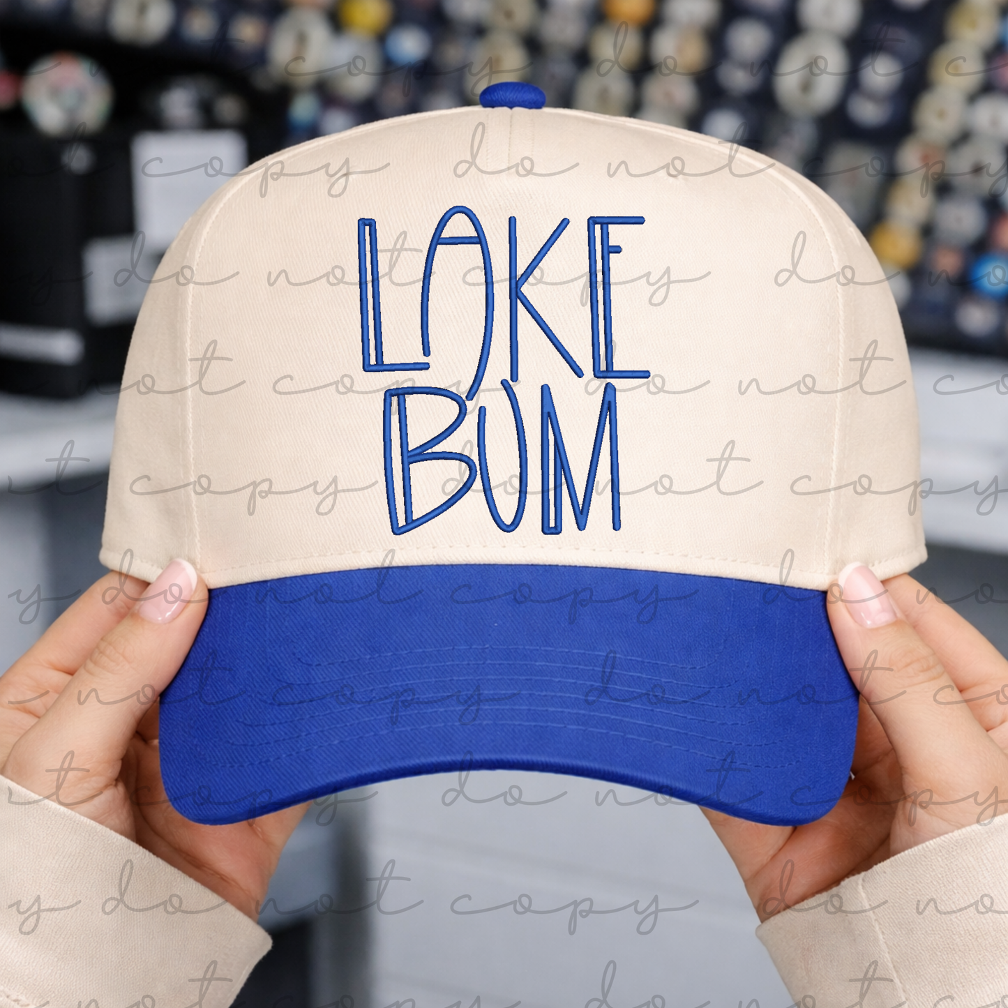 Lake Bum Embroidered Hat