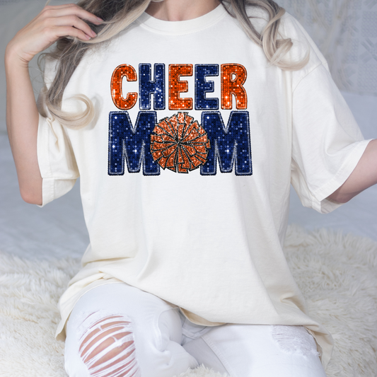 Cheer Mom Full Color DTF Transfer