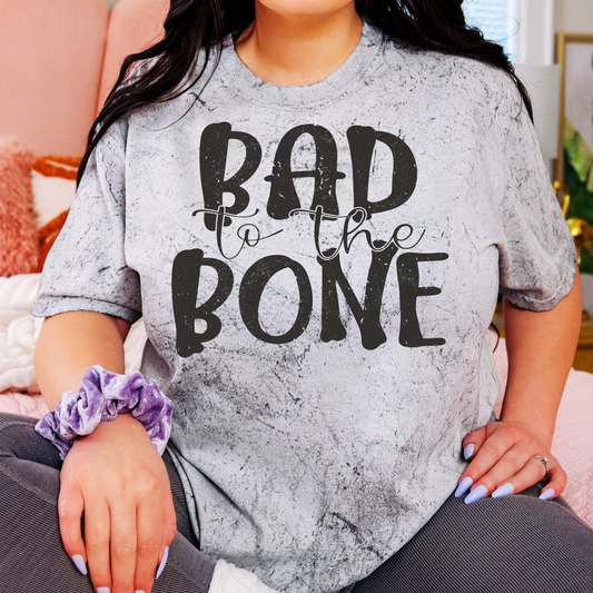 Bad To The Bone Full Color DTF Transfer