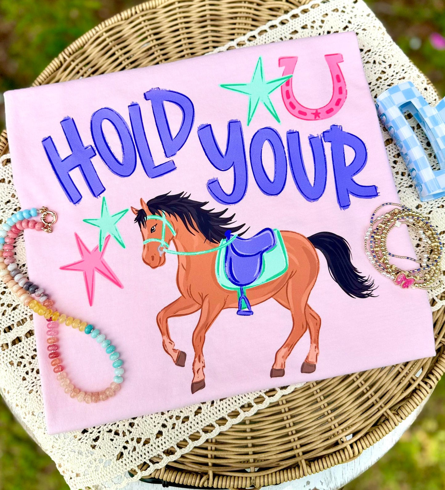 Hold Your Horses Full Color DTF Transfer