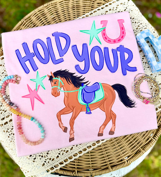 Hold Your Horses Full Color DTF Transfer