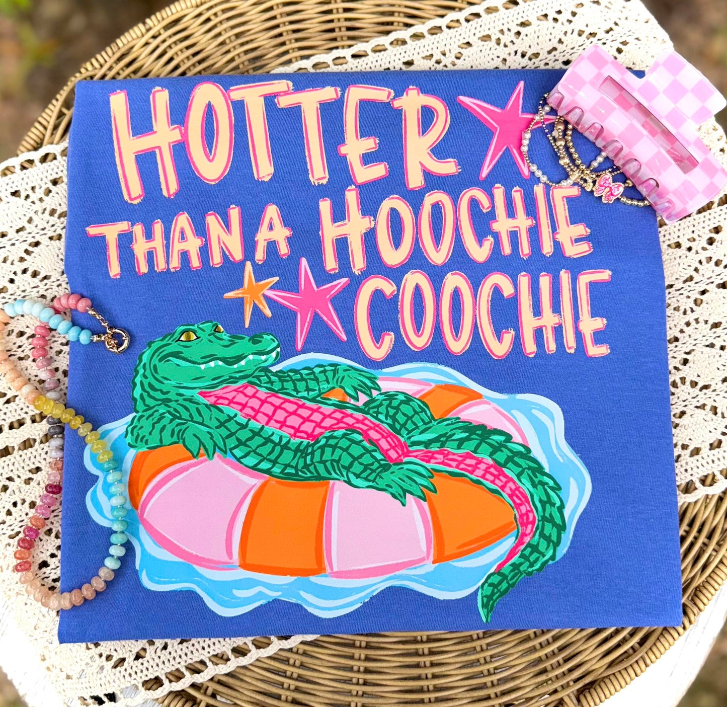 Hotter Than A Hoochie Coochie (Gator) Full Color DTF Transfer
