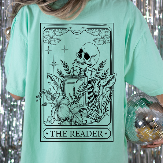 Tarot Card The Reader Full Color DTF Transfer