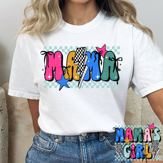 Mama Colorful (Mama's Girl Option) Full Color DTF Transfer