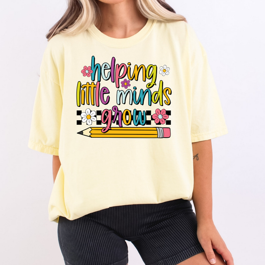 Helping Little Minds Grow Full Color DTF Transfer