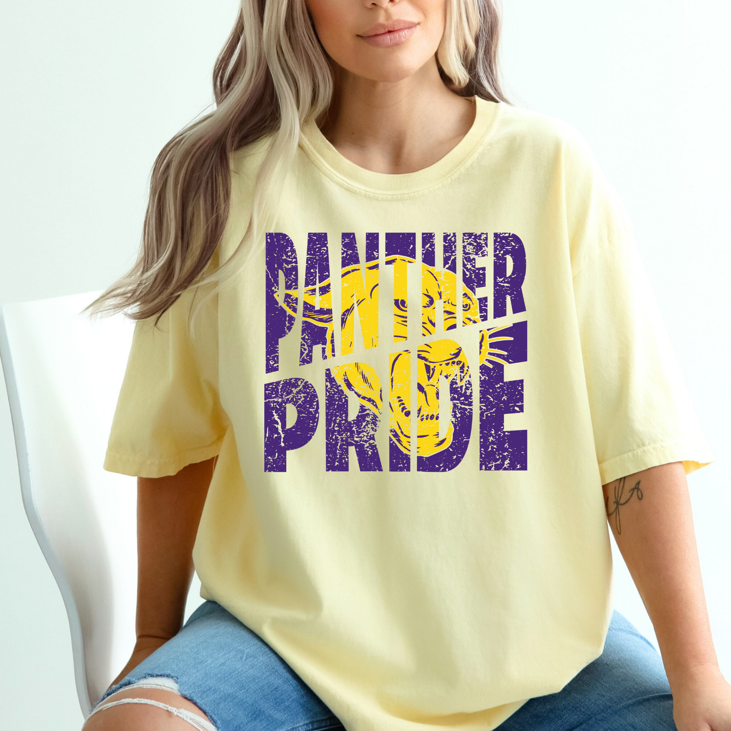 Panther Pride Full Color DTF Transfer