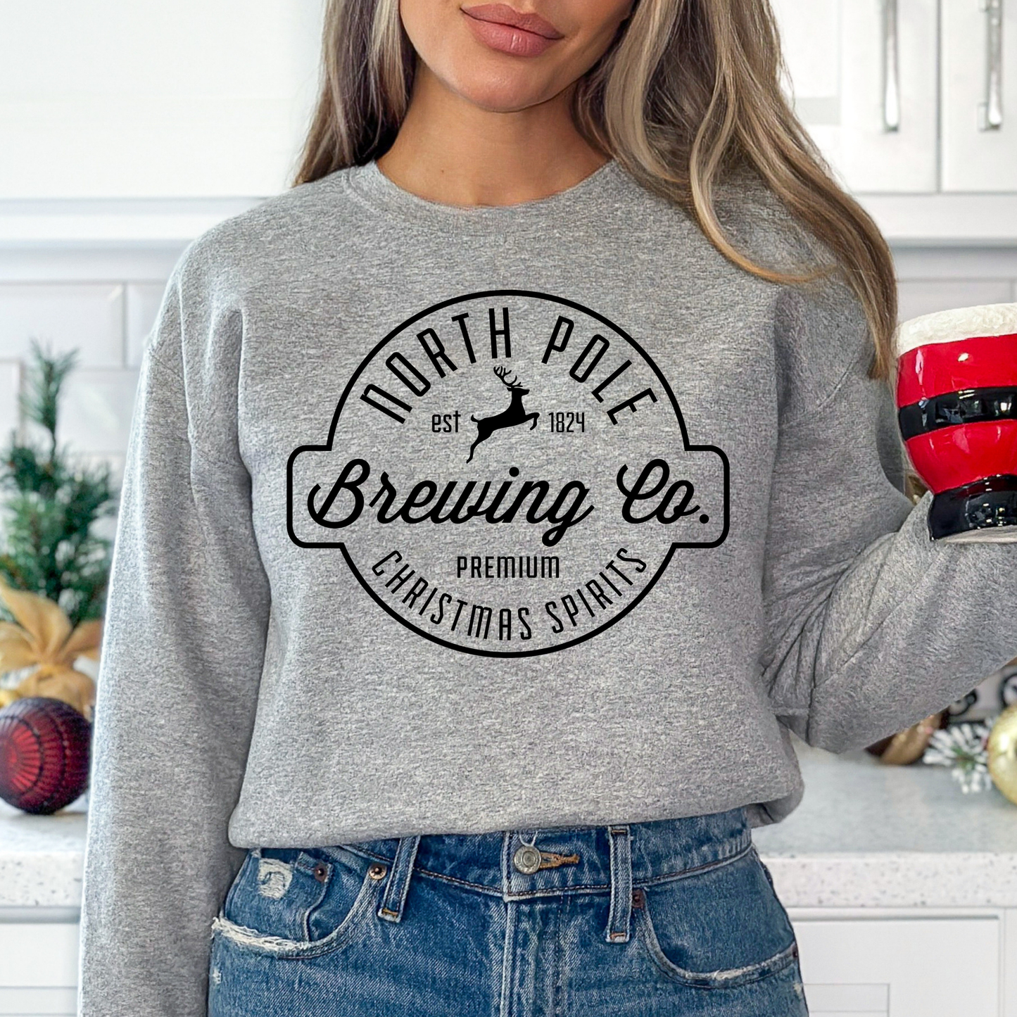 North Pole Brewing Company Full Color DTF Transfer