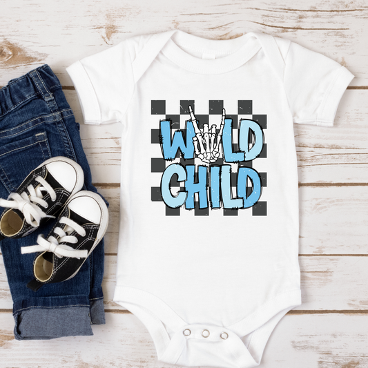 Wild Child (Checkered) Full Color DTF Transfer