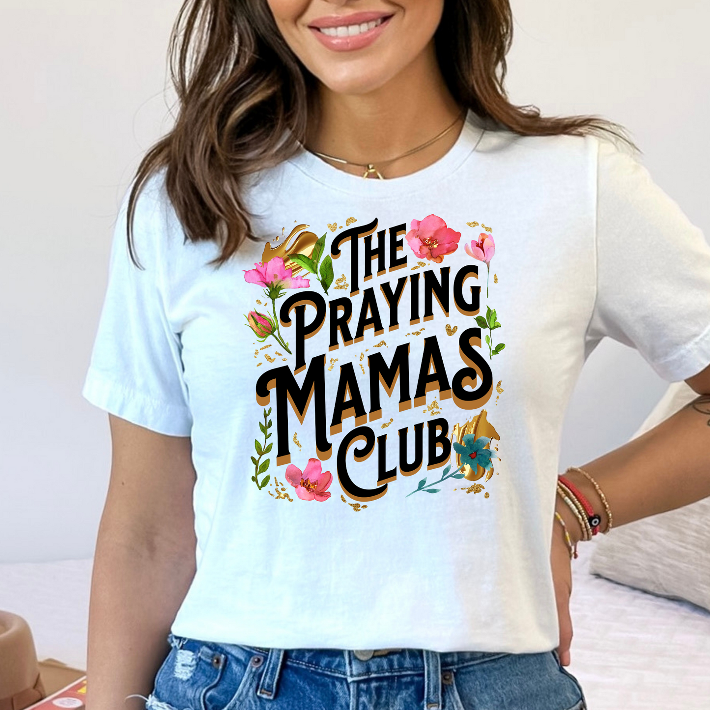 Praying Mama's Club Full Color DTF Transfer