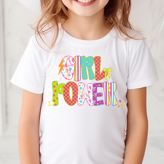 Girl Power Full Color DTF Transfer