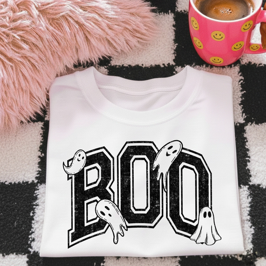 Boo (Ghosts) Full Color DTF Transfer