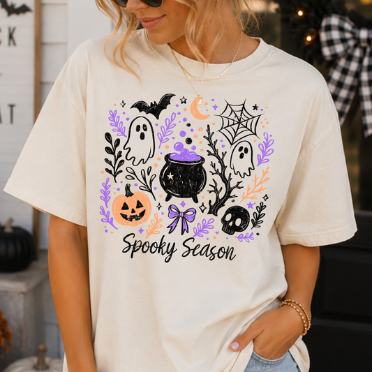 Spooky Season Full Color DTF Transfer