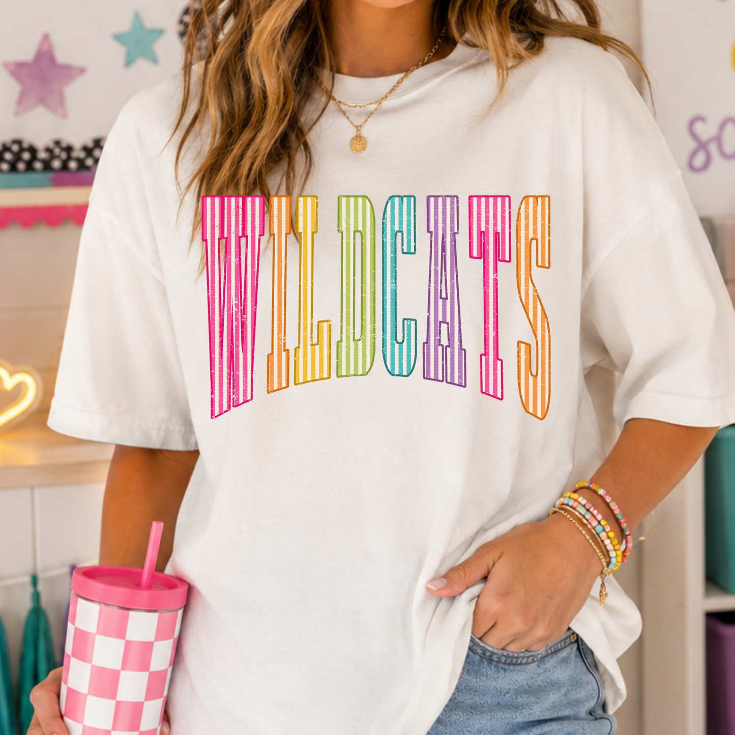 Wildcats (Colorful) Full Color DTF Transfer