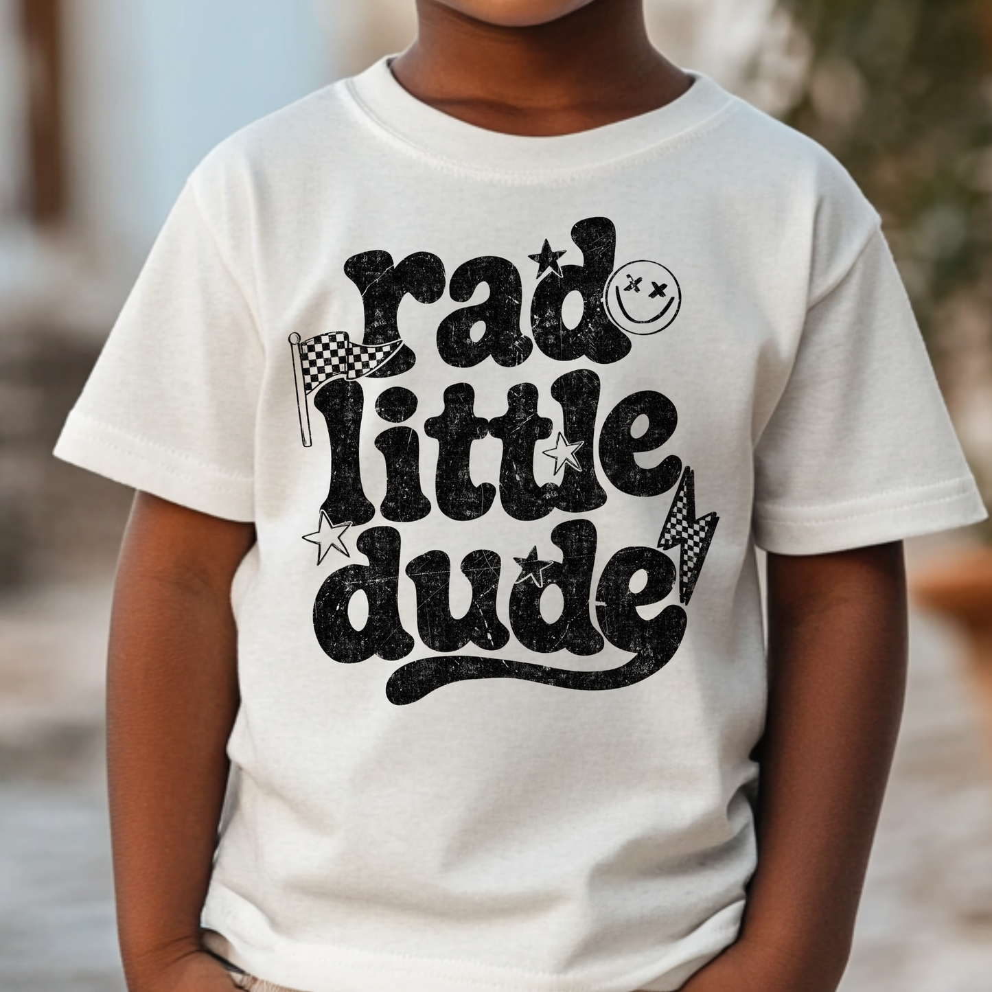 Rad Little Dude Full Color DTF Transfer