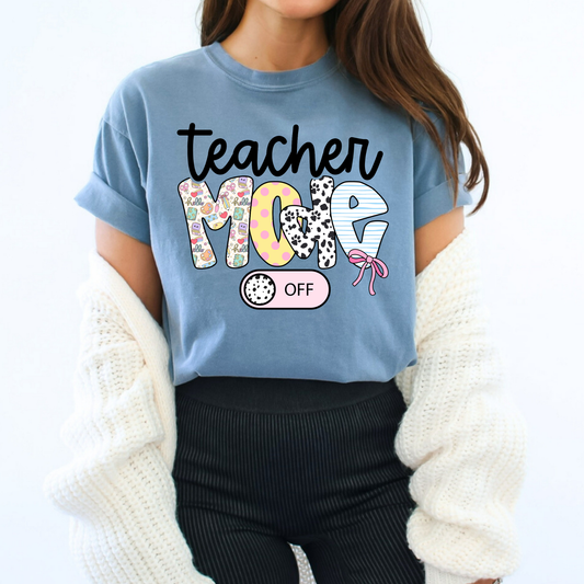 Teacher Mode (Off)  Full Color DTF Transfer