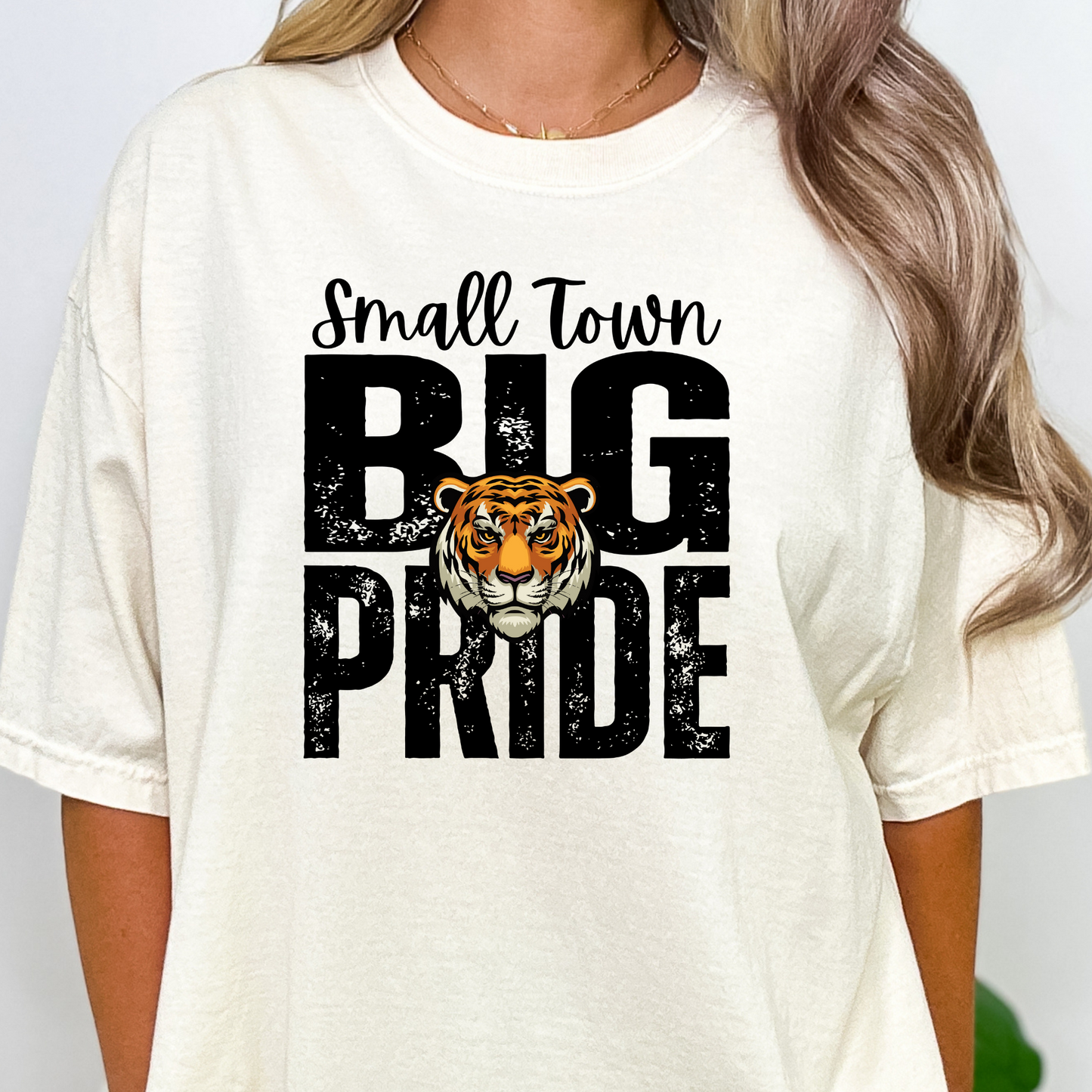 Small Town Big Pride Tigers Full Color DTF Transfer