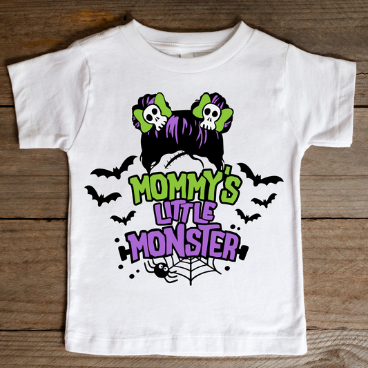 Mommy's Little Monster (Girl) Full Color DTF Transfer