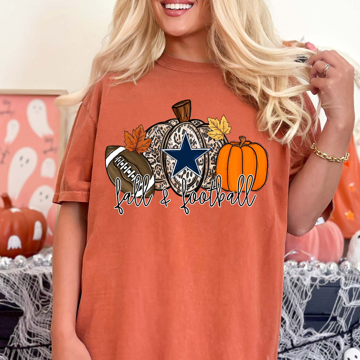 Fall & Football (ALL N*L TEAMS) Full Color DTF Transfer