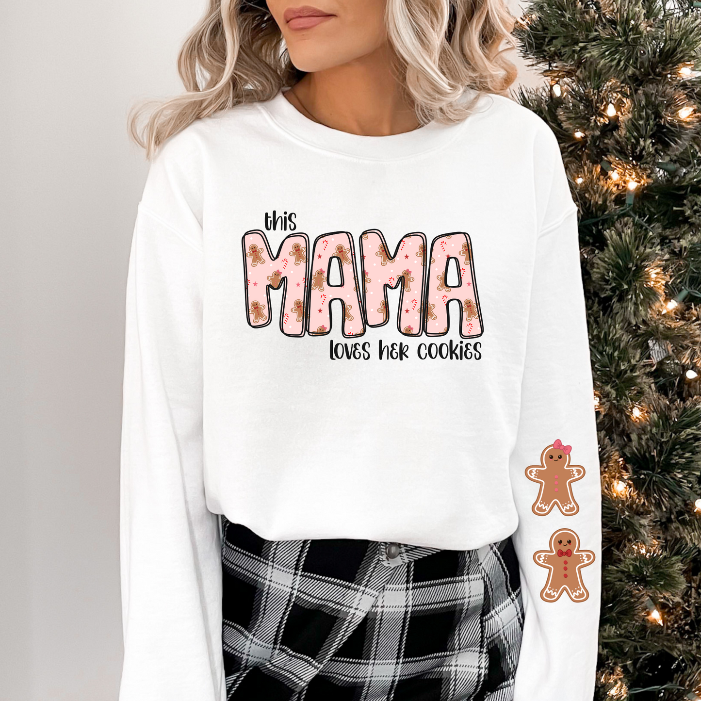 This Mama Loves Her Cookies Full Color DTF Transfers