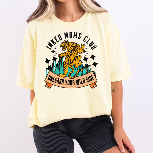 Inked Moms Club Full Color DTF Transfer