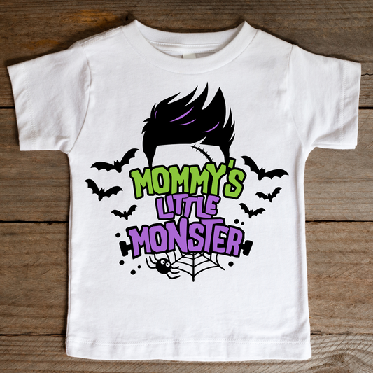 Mommy's Little Monster (Boy) Full Color DTF Transfer