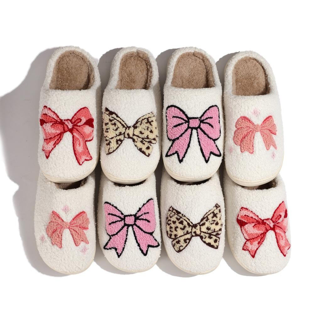 Bow Slippers (MULTI DESIGN OPTION)
