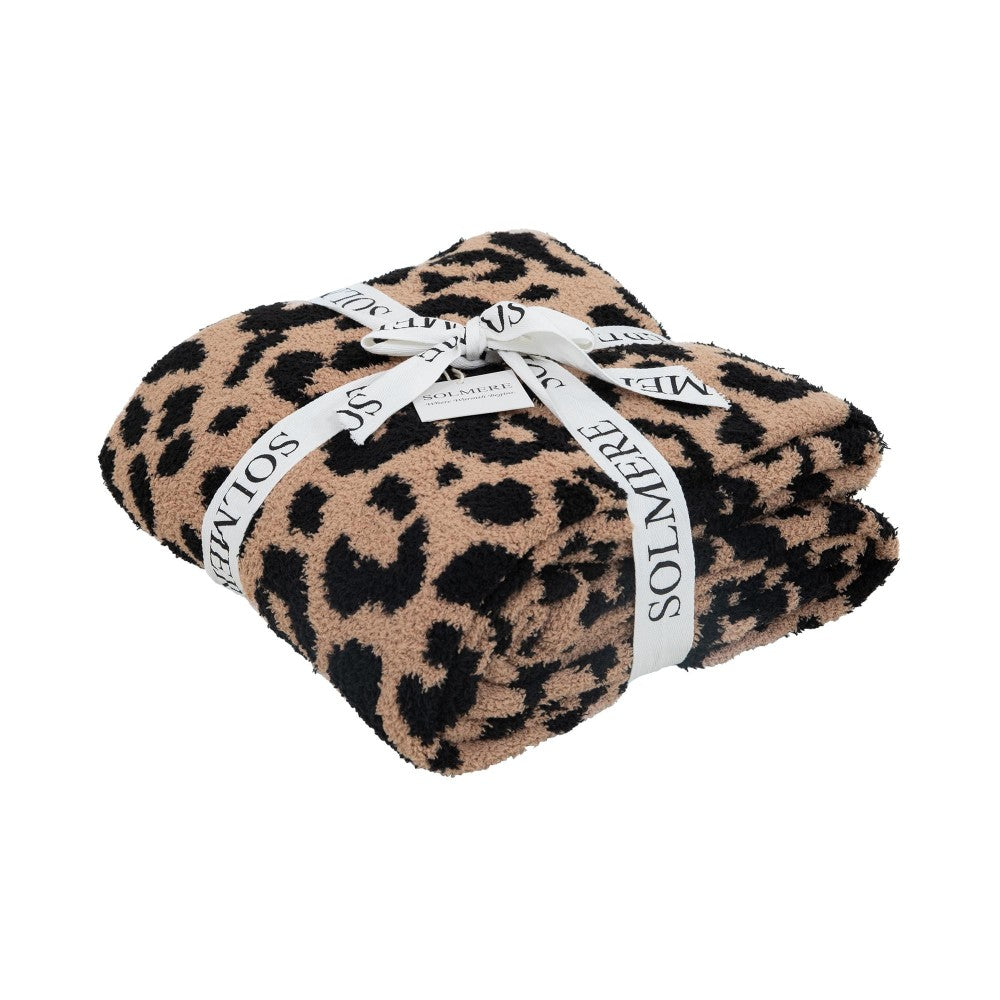 Leopard (MULTI COLOR OPTIONS) Solmere Blanket 50x60" (MOQ REQUIRED FOR WS PRICING) - PREORDER