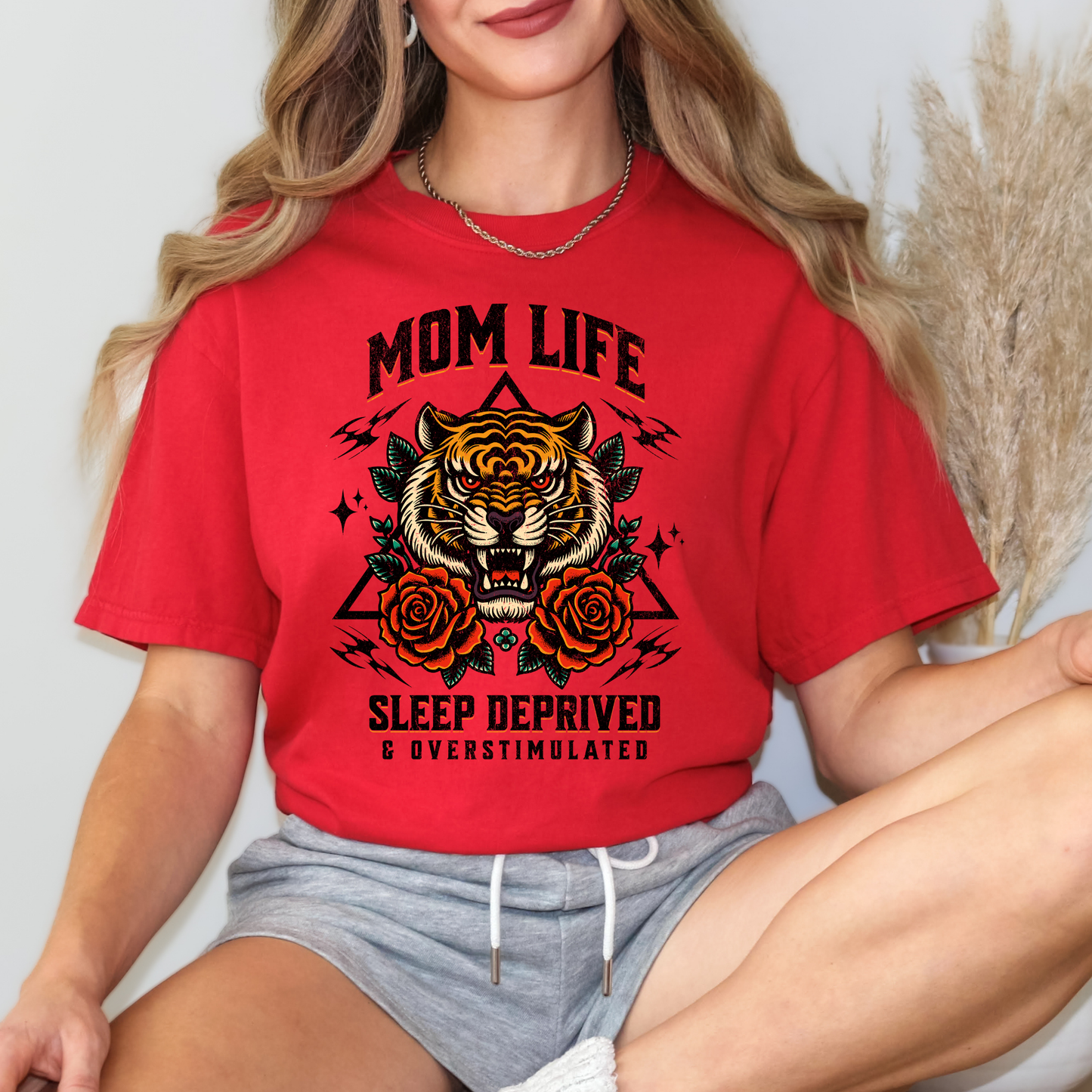 Mom Live Sleep Deprived Full Color DTF Transfer