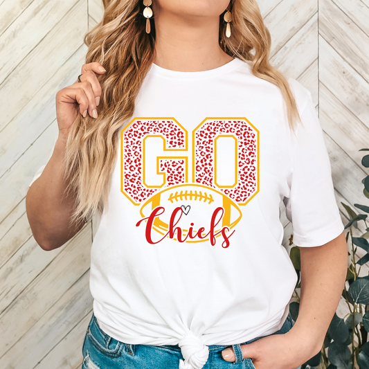 Go Chiefs Full Color DTF Transfer